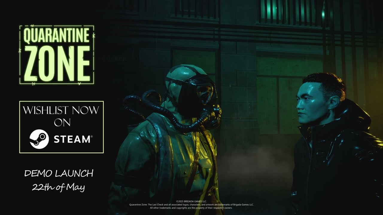 Quarantine Zone: The Last Check | Demo Gameplay Trailer | Demo releases on May 22nd, 2025