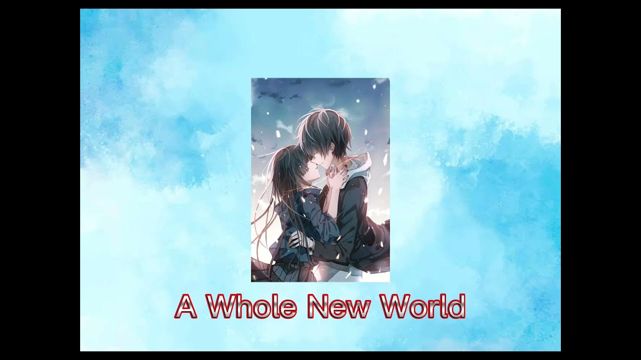 Mena Massoud, Naomi Scott - a whole new World(Speedup)