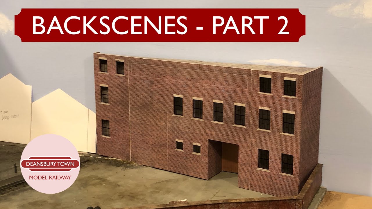 Backscenes Part 2. Planning and making a scratch build low relief factory | 003