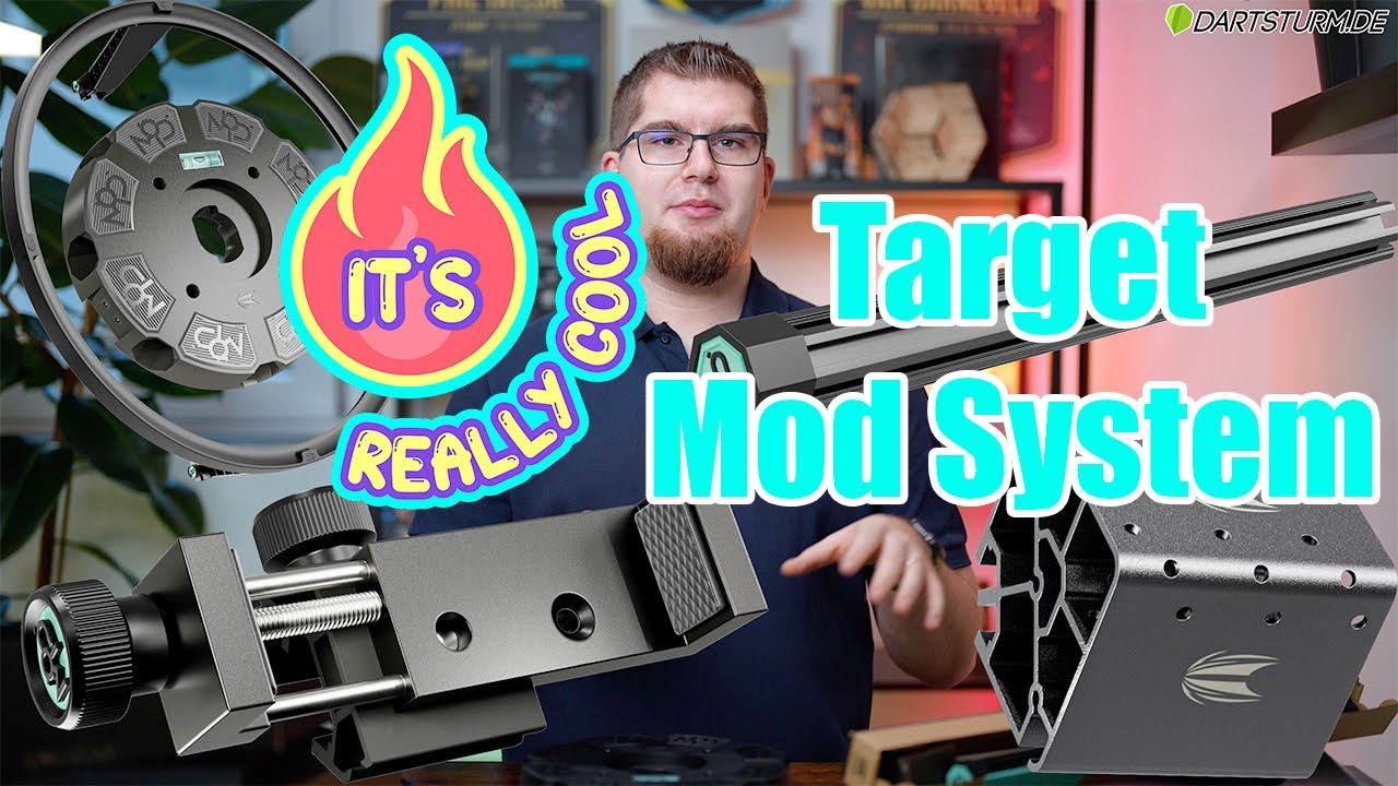 Mod System von Target erklärt | So clean war deine Dartscheibe noch nie! 🎯