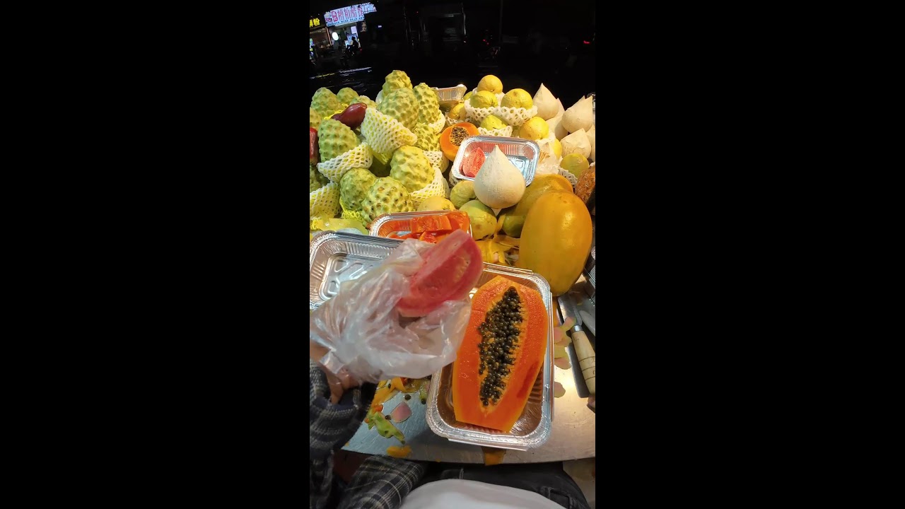 Mainland Chinese street snacks live broadcast