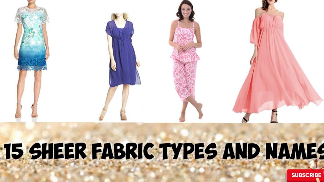 15 sheer fabric types and names/fabric names
