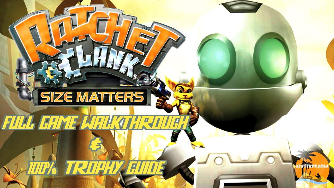 Ratchet & Clank: Size Matters (PS5/PS4) Full Game Walkthrough & 100% Trophy Guide [Part 1 of 2]