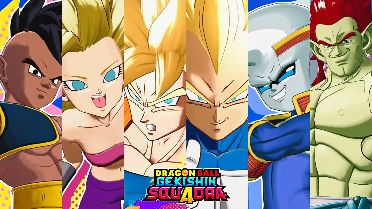 DRAGON BALL: Gekishin Squadra — все трансформации и сильнейшие атаки