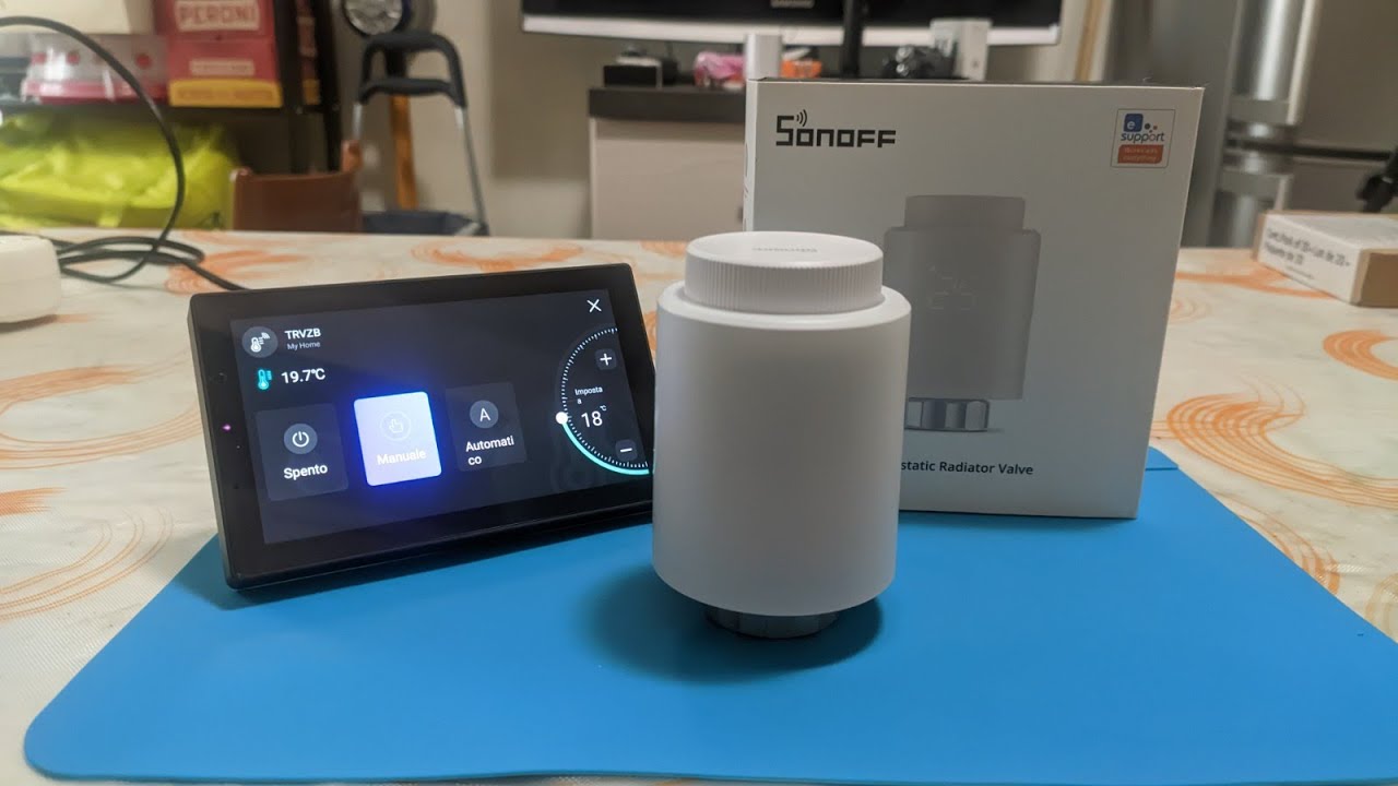 Come rendere smart un termosifone con una valvola zigbee termostatica Sonoff TRVZB