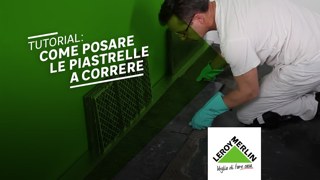 Pavimentazione a correre: come posare le piastrelle a correre | Leroy Merlin