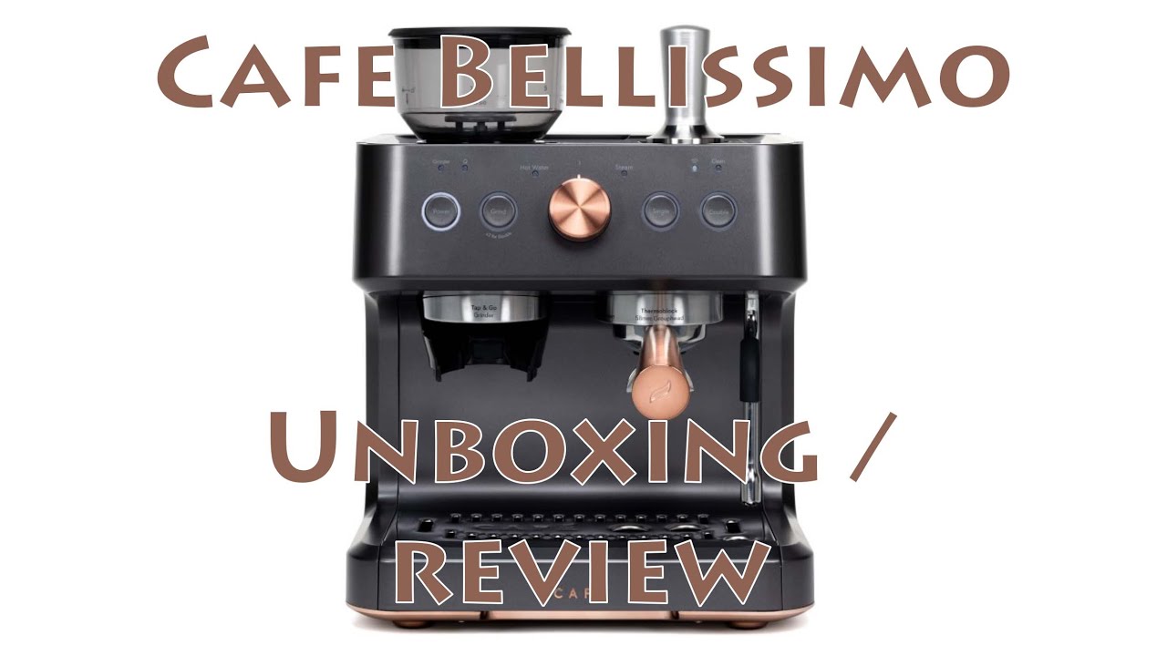 Cafe Bellissimo Espresso Machine Review and Unboxing
