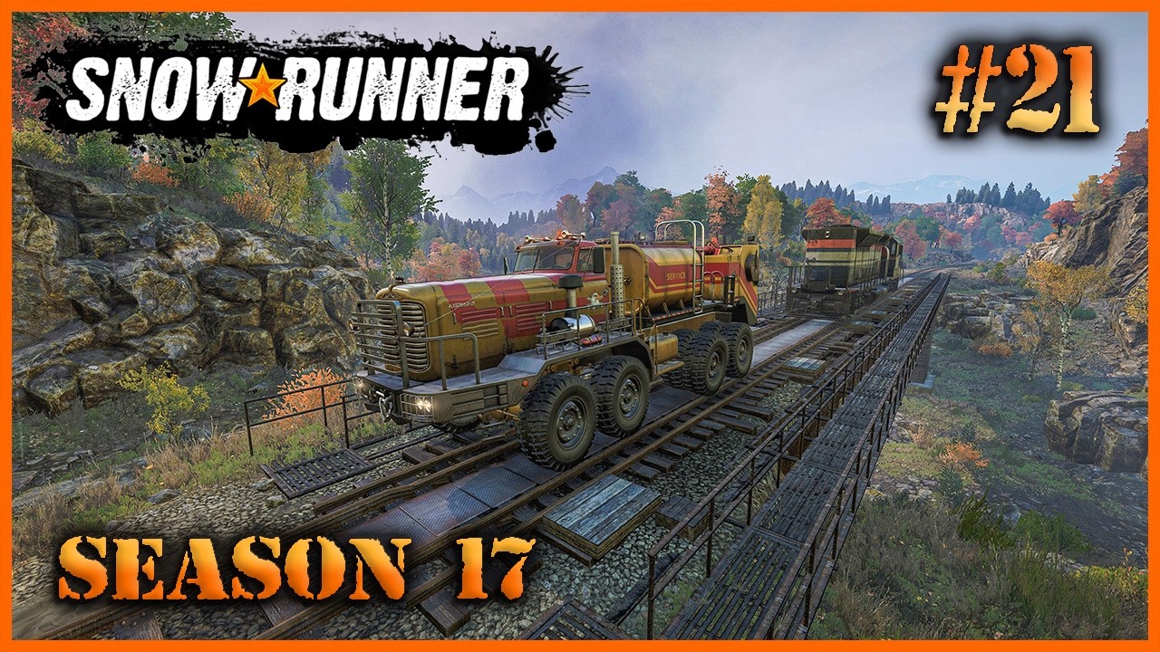 🚨 SnowRunner 🚨| Geröll und Gleise - Zentrum | #21 | Season 17 | Lets play