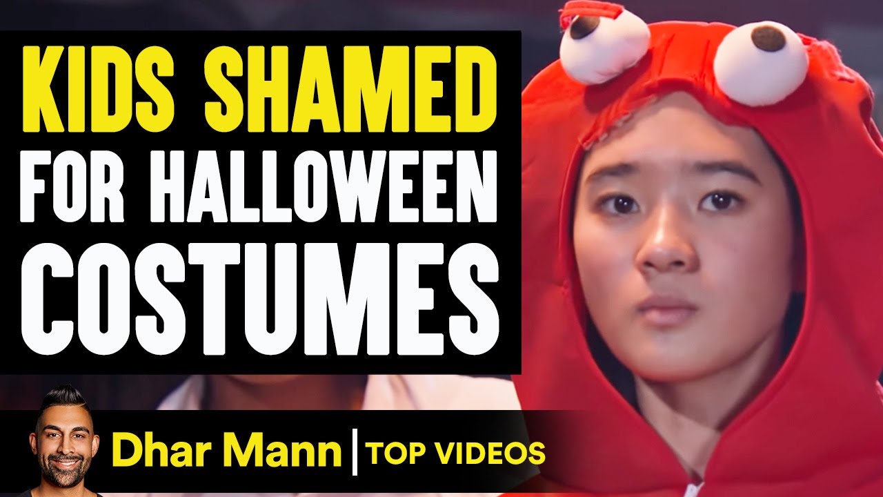Kids SHAMED For HALLOWEEN COSTUMES | Dhar Mann