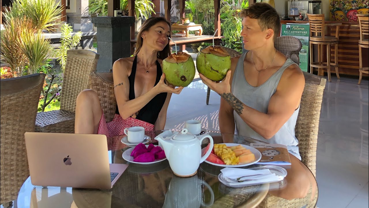 Наш Raw-vegan рацион🥭 Новогодний уикенд на Bali!