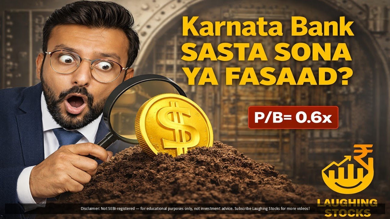 #66 Karnataka Bank: ₹100 ka Maal ₹60 mein? Value Trap ya Hidden Multibagger? | Analysis in Dec- 2025