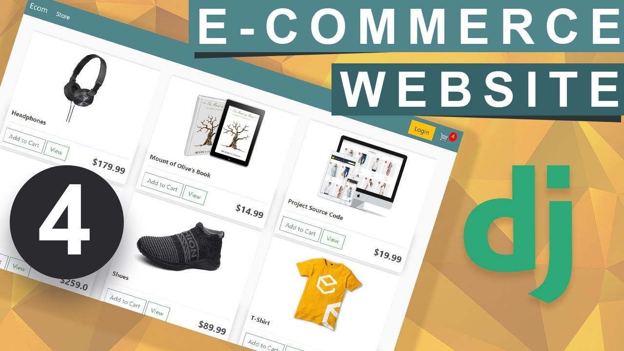 Django Ecommerce Website | Guest User Cart | Part 4