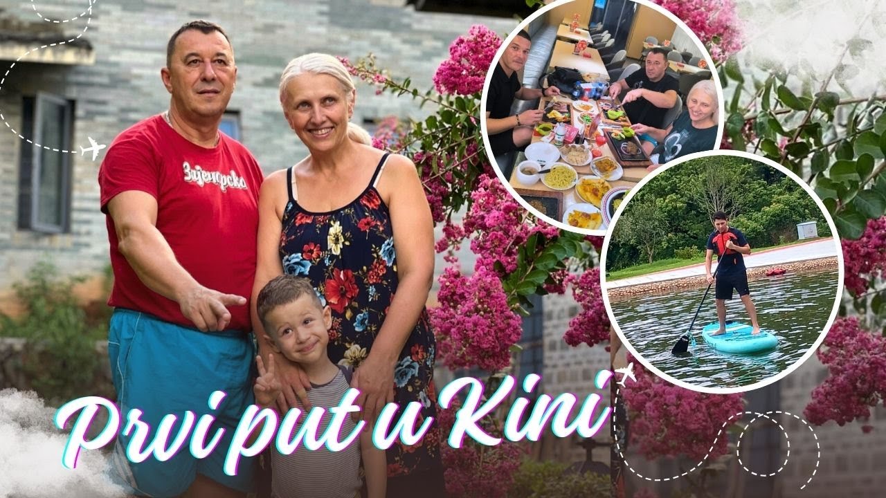 PORODICA U KINESKOM SELU! 🇨🇳  Lokalna hrana, head spa & recept za ledene kocke #vlog3