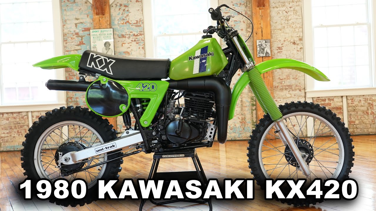 1980 KAWASAKI KX420 UNI-TRAK