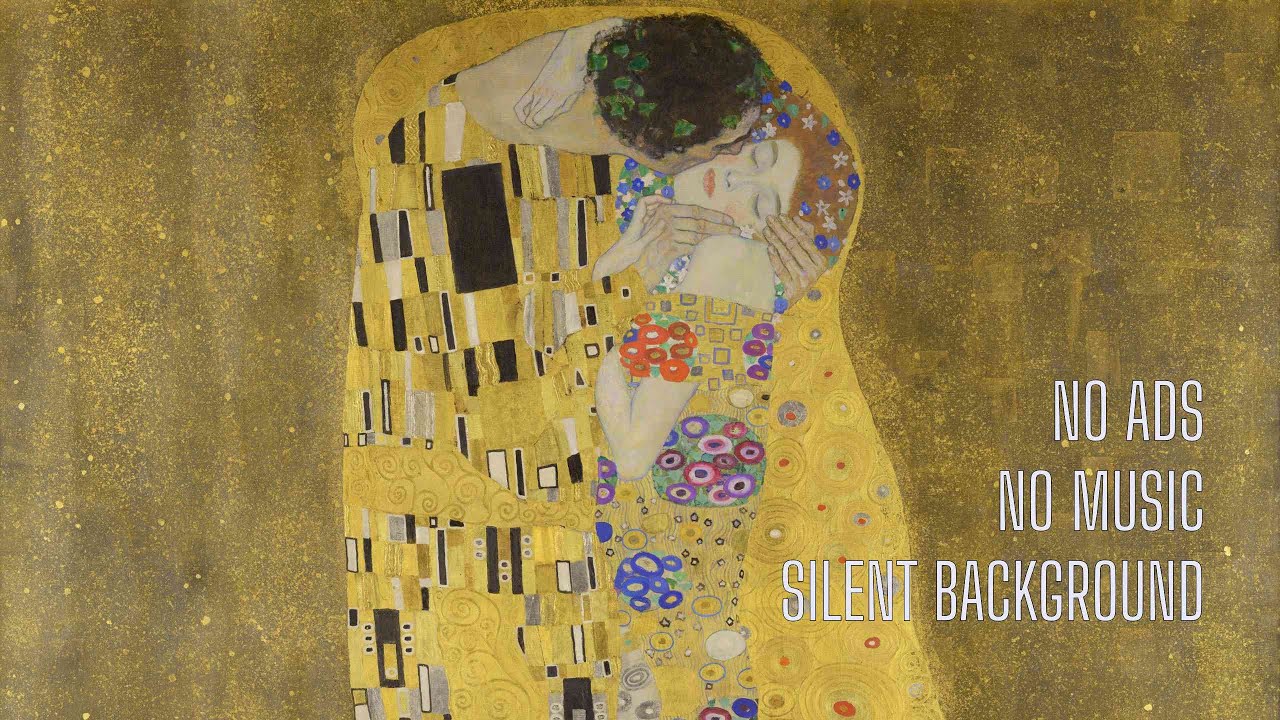 Symbolism | The Kiss |  Gustav Klimt | 4K TV Art