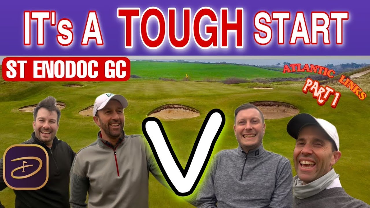 COMBINED STABLEFORD MATCH! | St. Enodoc Golf Club | Part 1
