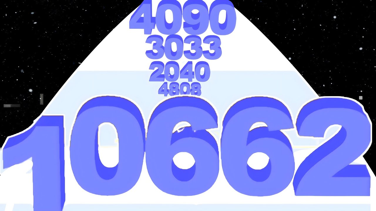 Number Rush: 2048 Challenge vs Eggs And Chickens - ASMR Game, Max All Levels