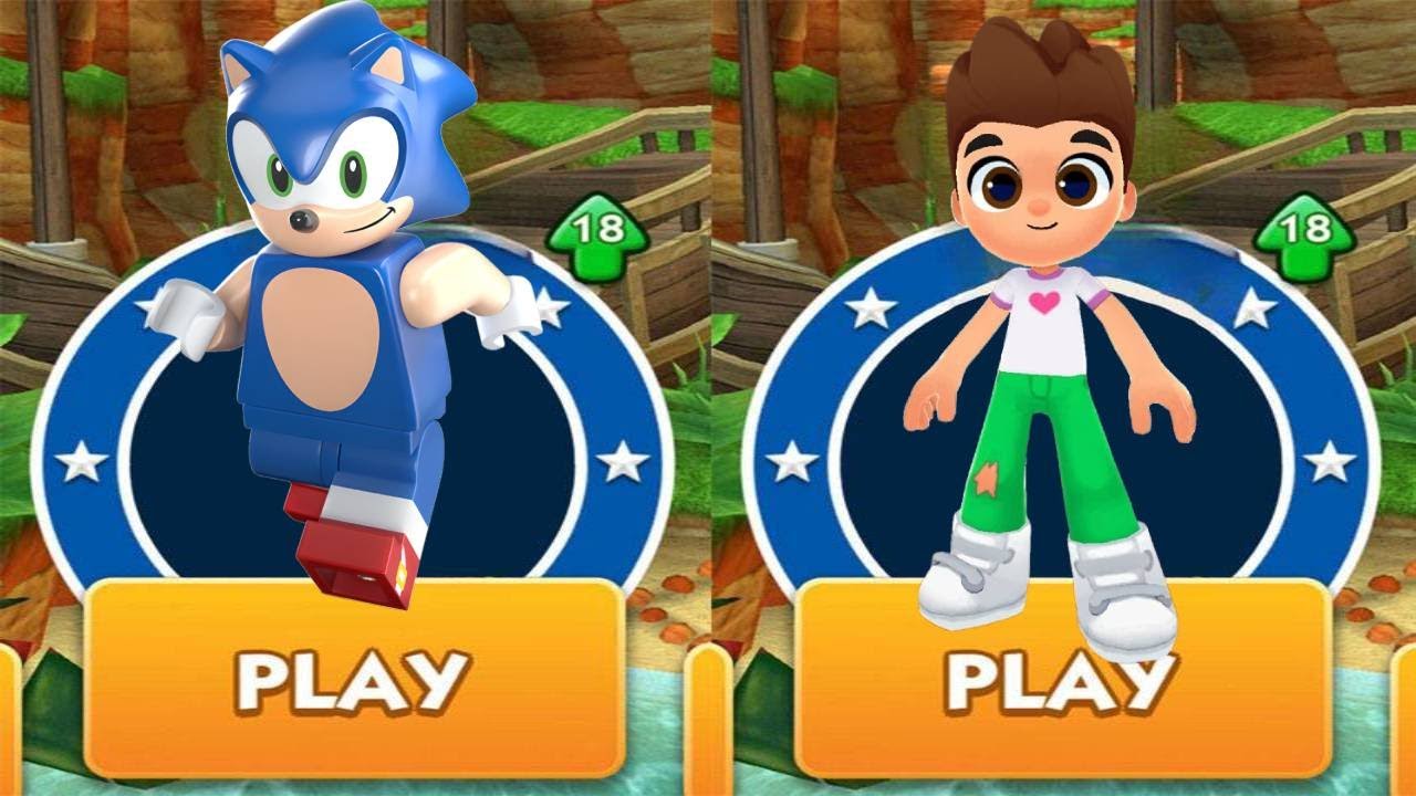 LEGO SONIC vs KOOPLY RUN vs ALL BOSSES SONIC DASH NEW UPDATE EVENT MEPHILES & INFINITE CARDS COLLECT