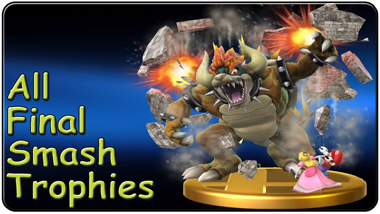 Super Smash Bros. Wii U All Final Smash Trophies