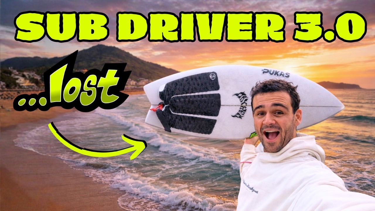 LOST SUB DRIVER 3.0 ¿Funciona realmente en olas de playa? ✅