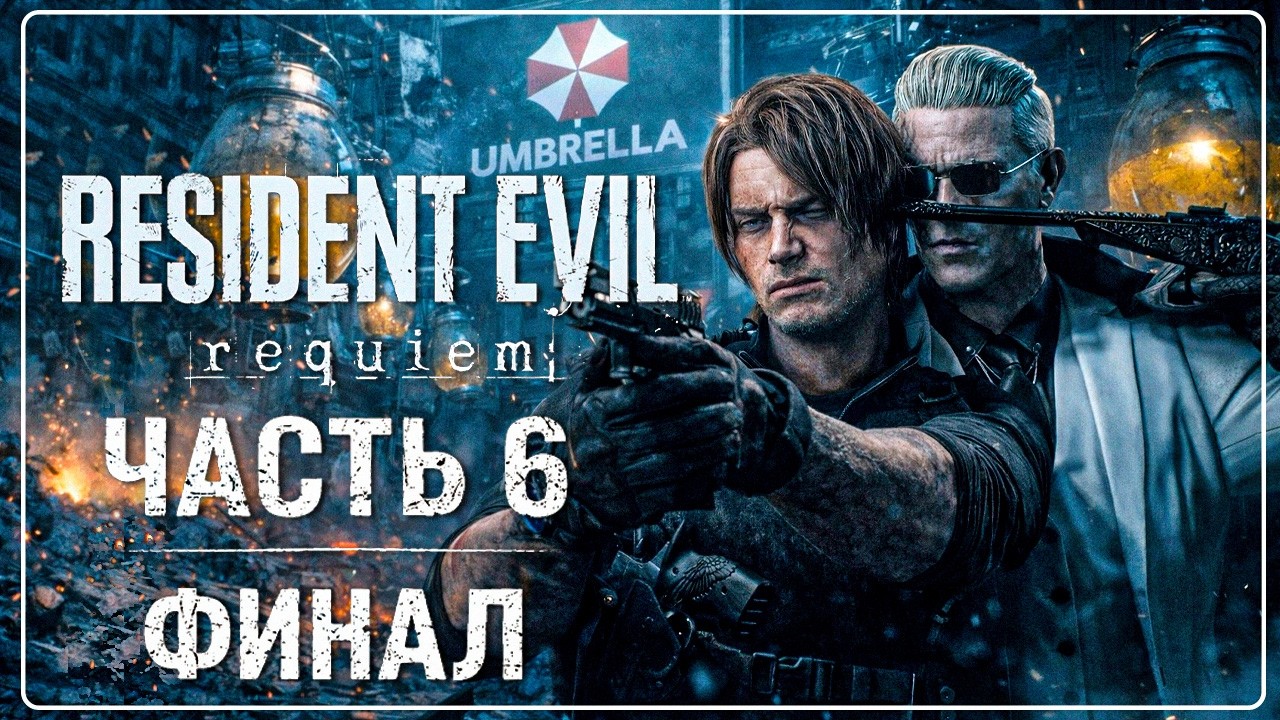 Resident Evil Requiem - ФИНАЛ 2 КОНЦОВКИ ЛЕОН И ГРЕЙС \ ОТ ПЕРВОГО ЛИЦА