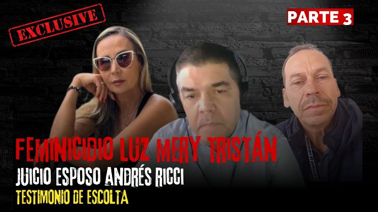 EXCLUSIVO | Caso HOMICIDIO LUZ MERY TRISTÁN Patinadora - Acusado ANDRÉS RICCI (ESPOSO) #FocusNoticia