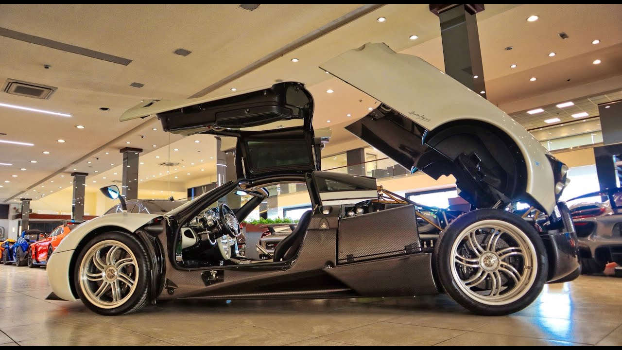 Pagani Huayra - INSANE Hypercar Start Up SOUND - Drive Interior at VIP MOTORS DUBAI