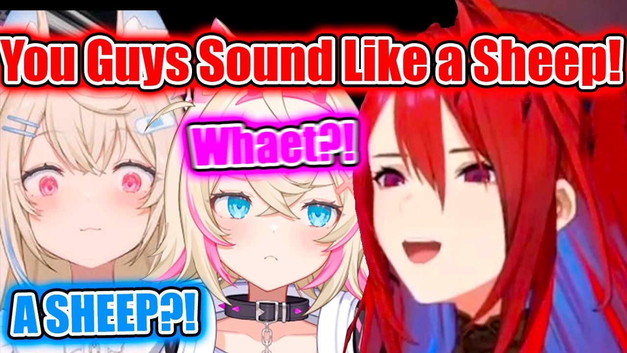 Fuwamoco&rsquo;s Reaction When Liz Says They Sound Like A Sheep: