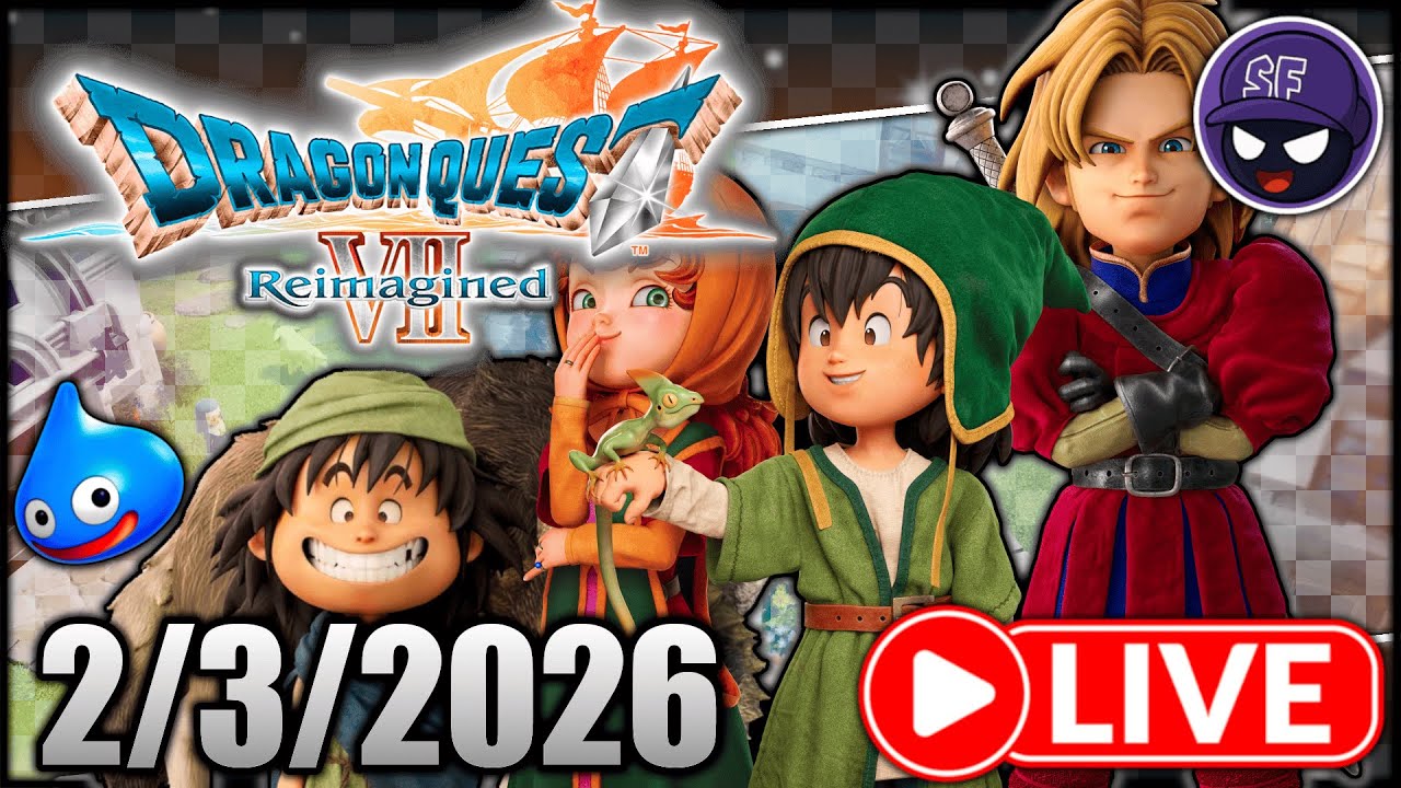 🔴 A Timeless Journey Reborn in Dragon Quest VII Reimagined 🐲⚔️🧩 | Stream Session 2
