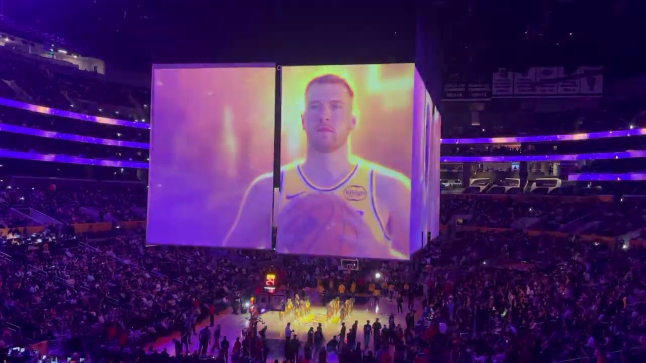 Spurs and Lakers starting lineups