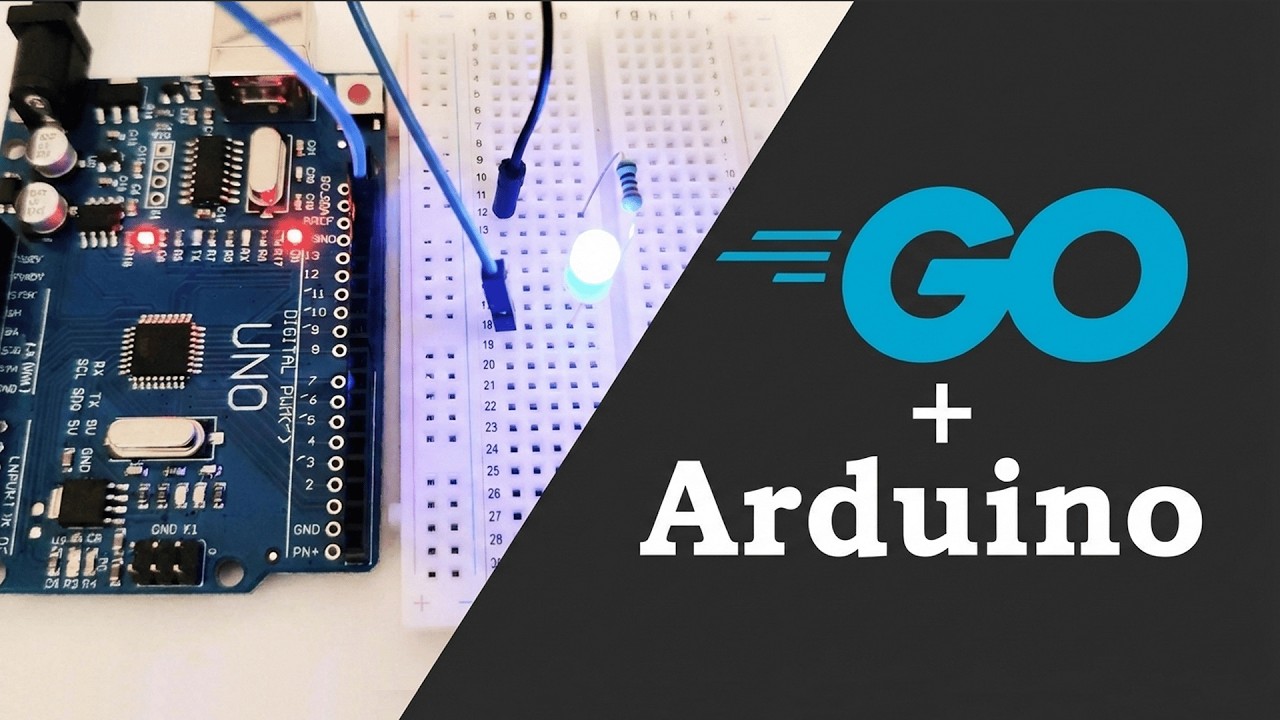 #Go (Golang) + Arduino = Включить светодиод | COM-port | #Serial | #LED control | #Blink