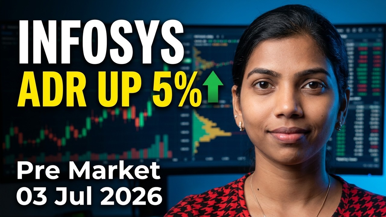 Акции Infosys (ADR) выросли на 5%, рост акций IT-компаний второй день подряд? #nifty Отчет перед ...