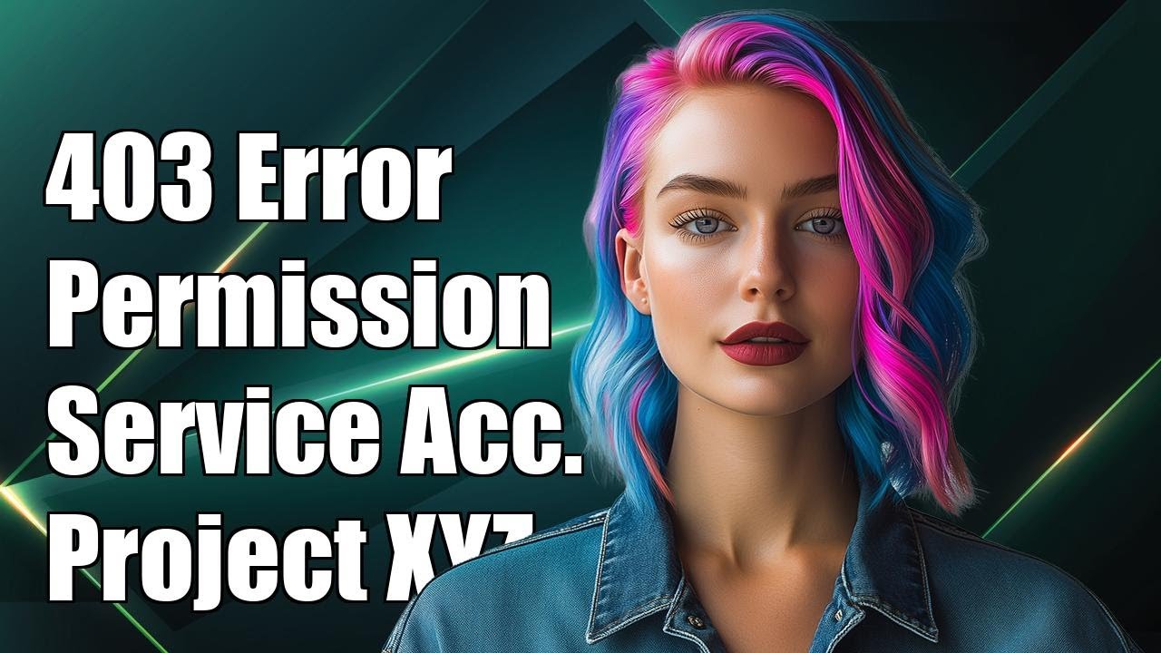 403: Permission iam.serviceAccounts.create is required to perform this operation on project proj...