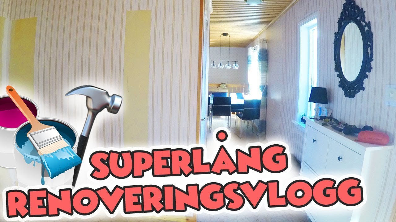 Vi renoverar vidare på huset!🏡🔨Flyttvlogg