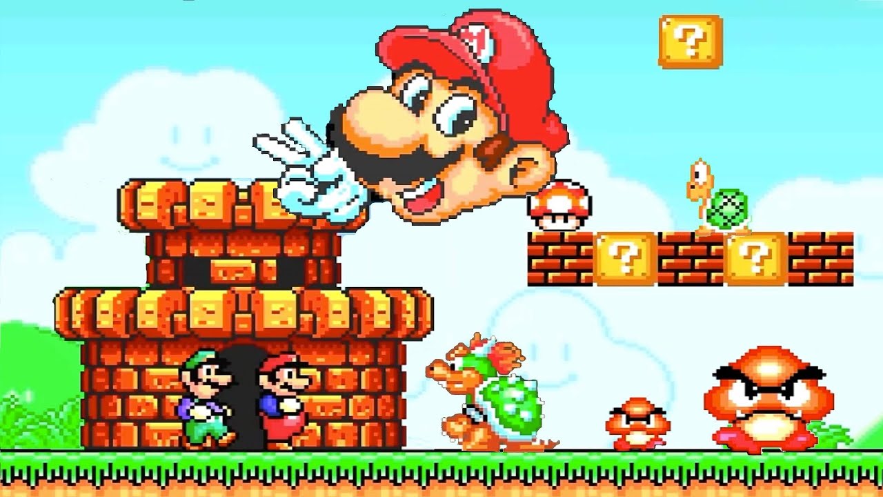 Super Mario Bros Deluxe Advance HD (Normal & Hard Mode)