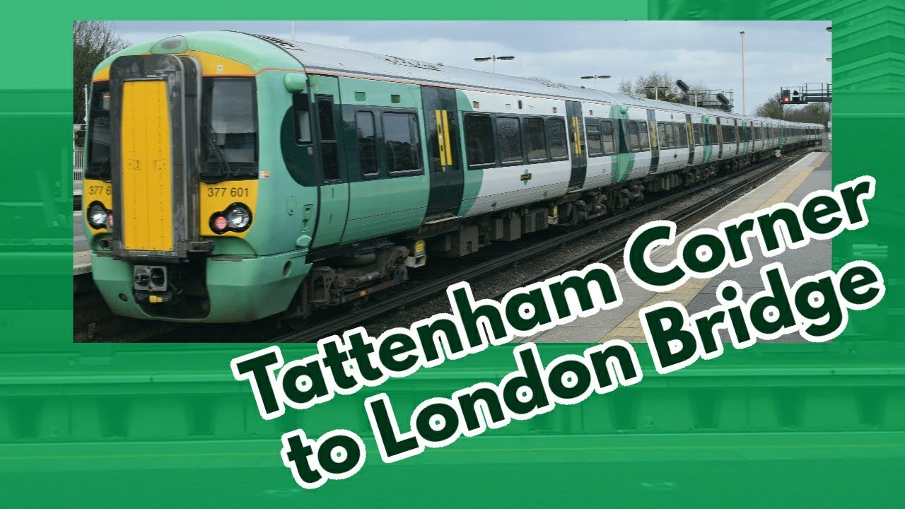 Tattenham Corner to London Bridge | FULL JOURNEY | Southern 377 Electrostar (via East Croydon)