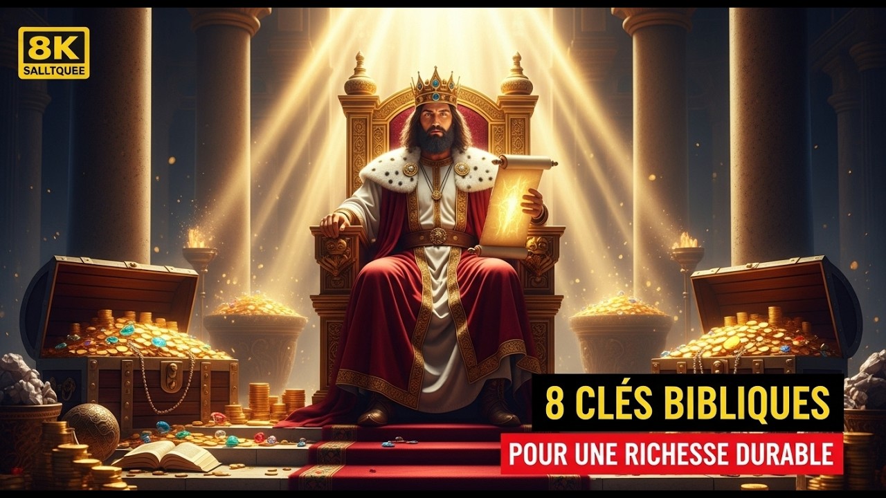 8 SECRETS DE SALOMON POUR LA RICHESSE : PRINCIPES BIBLIQUES QUI MARCHENT
