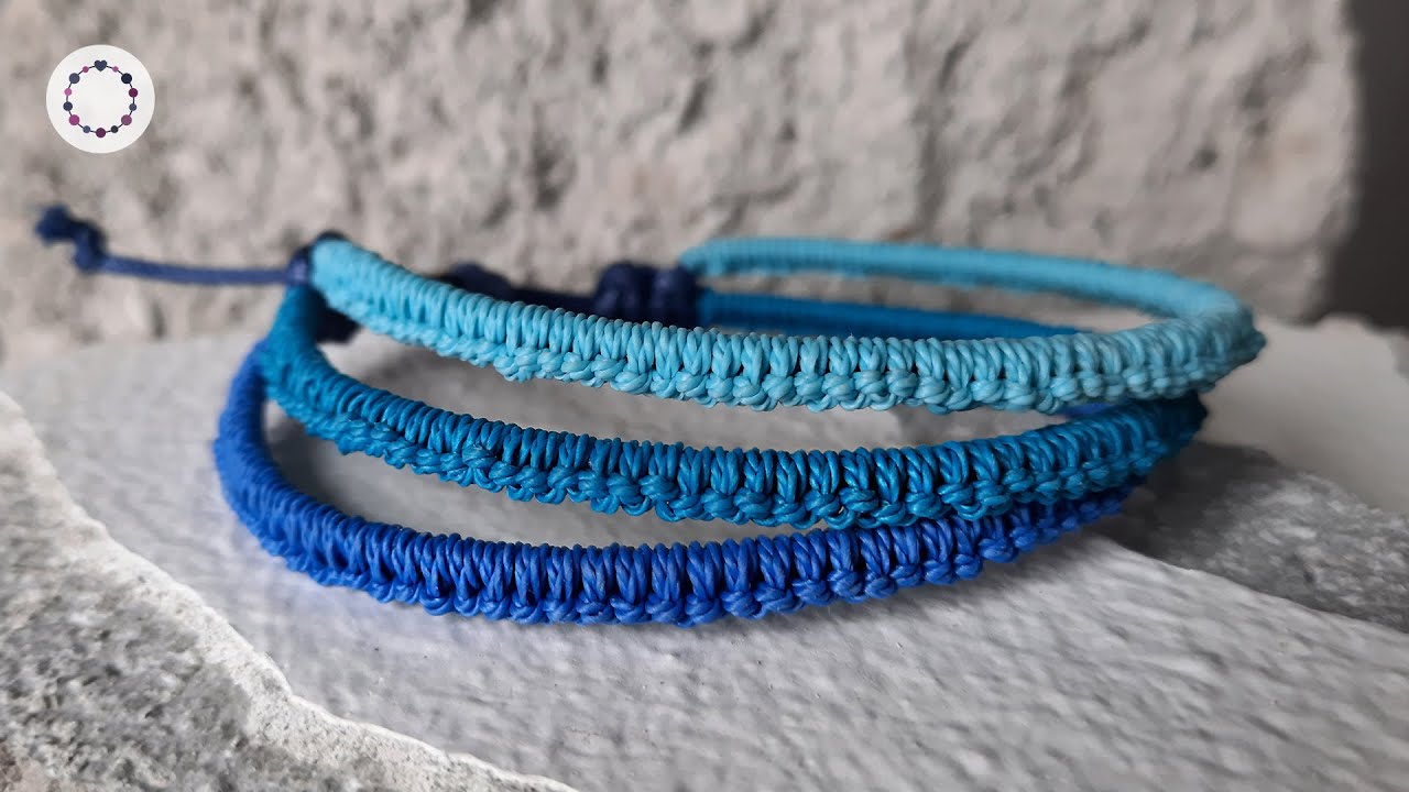 Three Strand Macrame Bracelet Tutorial