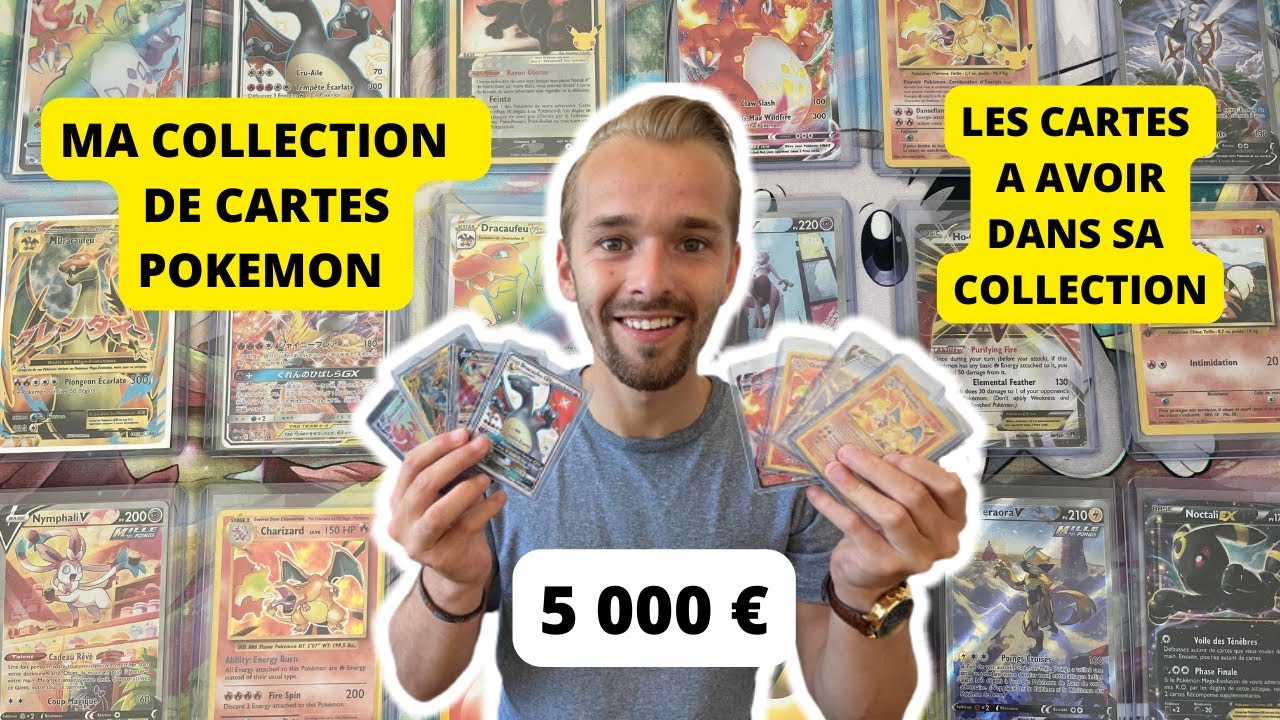 PRESENTATION COLLECTION CARTES POKEMON ULTRA RARE ! LES CARTES A ABSOLUMENT AVOIR DANS SA COLLECTION
