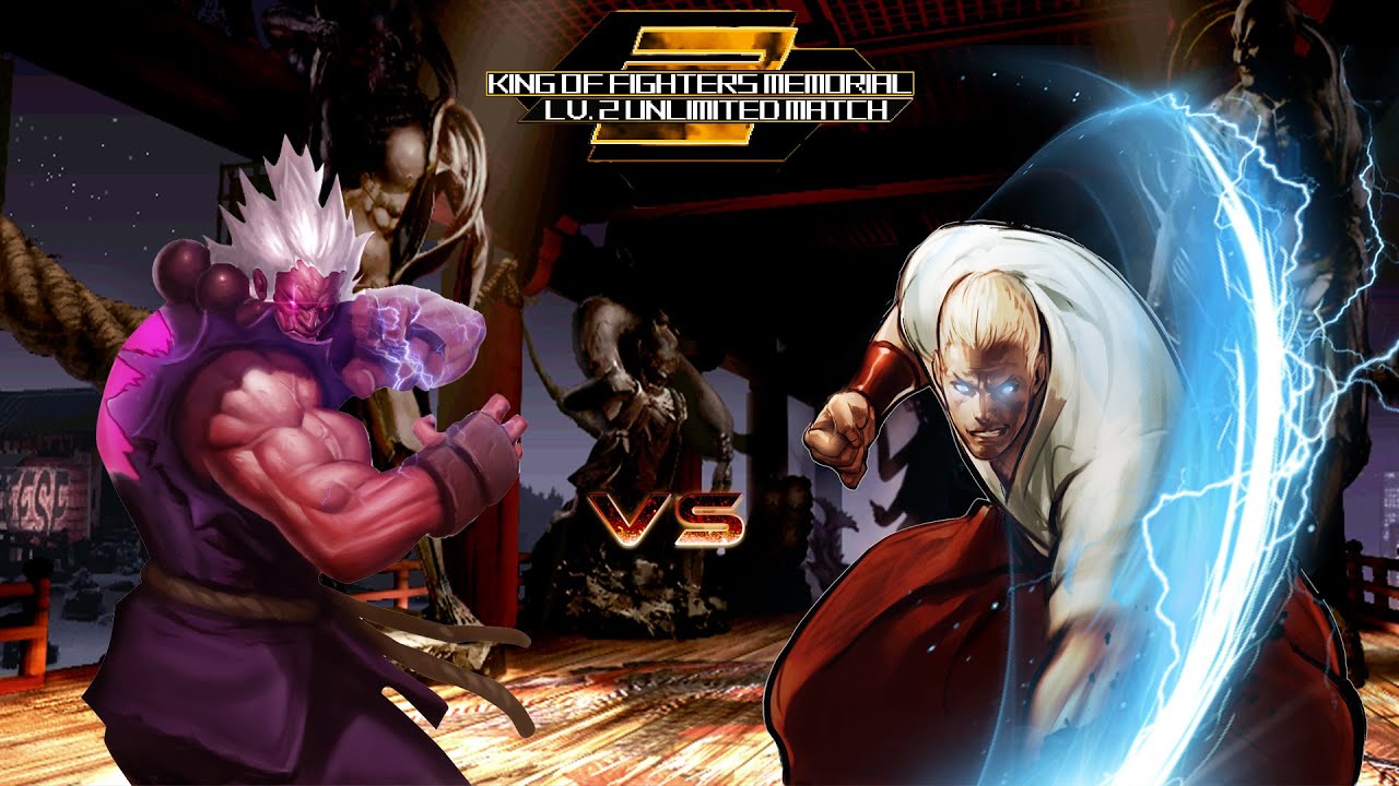 [KOF Memorial Lv.2 UM] Akuma & Shin Akuma vs Geese Howard & Nightmare Geese