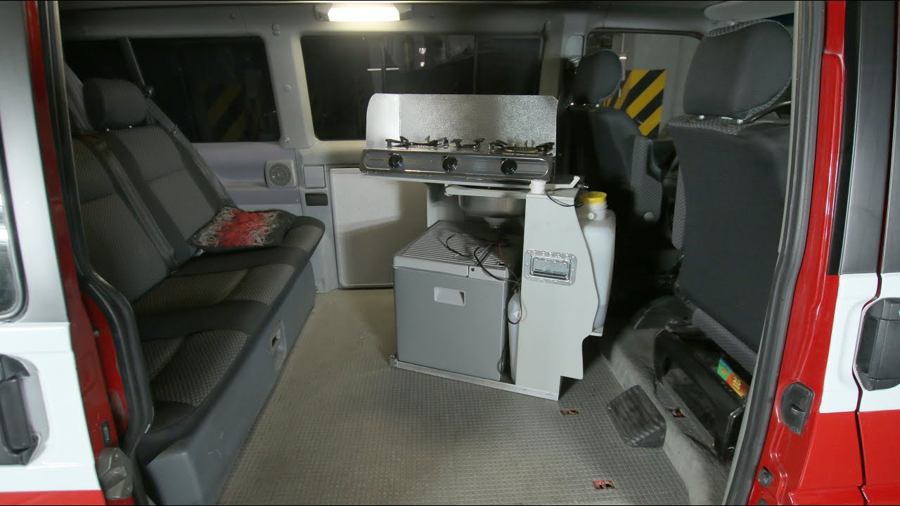 Bus VW T4 Transporter Multivan conversion to camper. Jak przerobić busa na kampera.