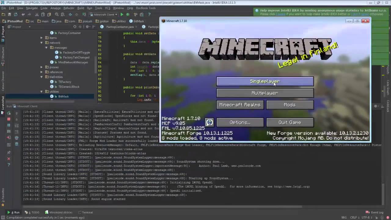 Minecraft - Lets Mod With Me - Episode 021 - Bit Mask Utility