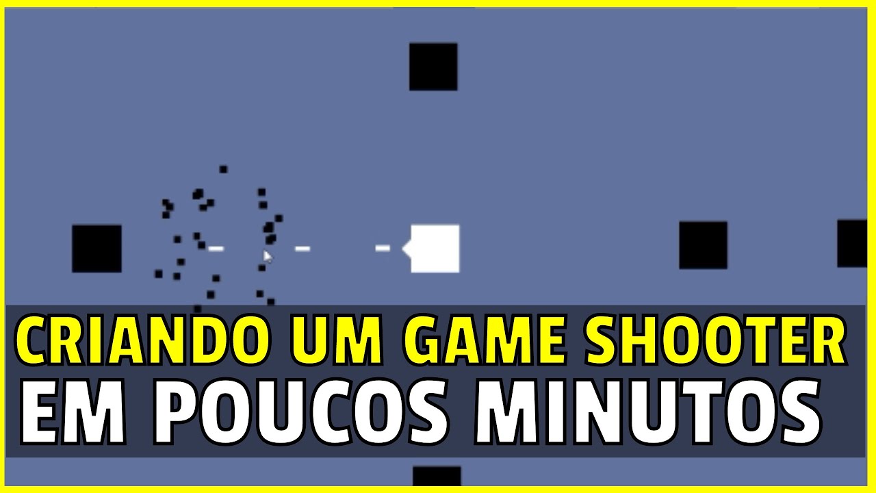 CRIANDO UM JOGO DE TIRO 2D EM POUCOS MINUTOS - GAME SHOOTER NA UNITY