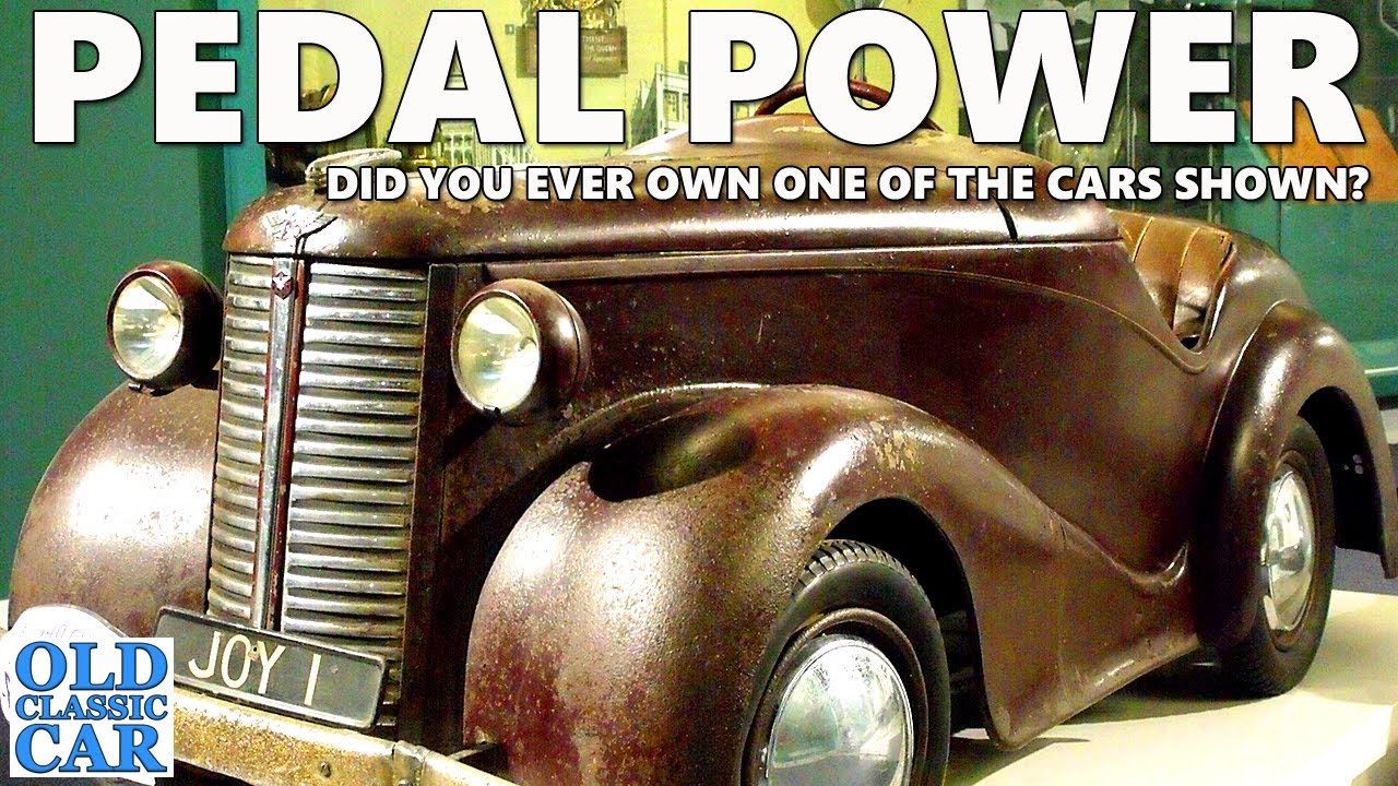 Collectable old pedal cars - vintage pedal cars 1920s - 1960s inc Austin J40, Pathfinder, Tri-Ang ++