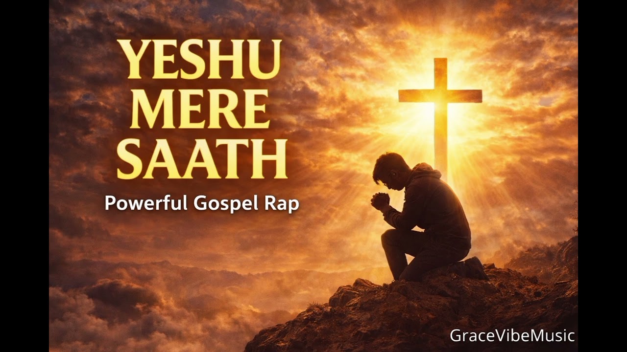 Yeshu Mere Saath Hai ✝️ | Viral Hindi Gospel Rap | Christian Rap Worship Song | GraceVibeMusic