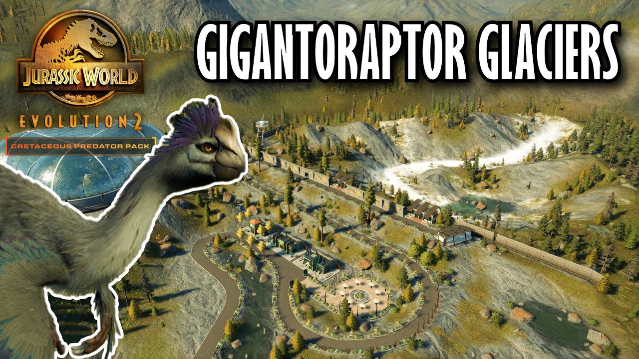 Gigantoraptor Glaciers - Jurassic Park: Yosemite 2.0 - Episode 4 (JWE2)