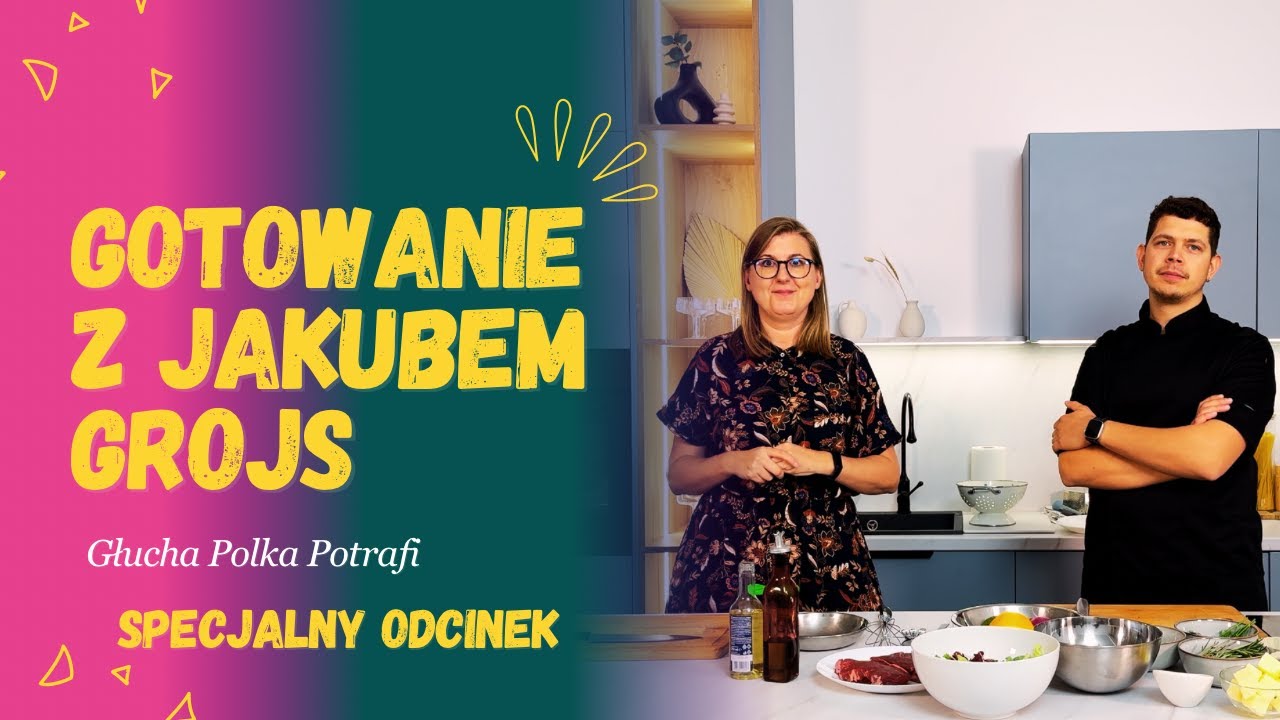 Gotowanie z Jakubem Grojs – Głuchym kucharzem.(PJM/NAPISY)