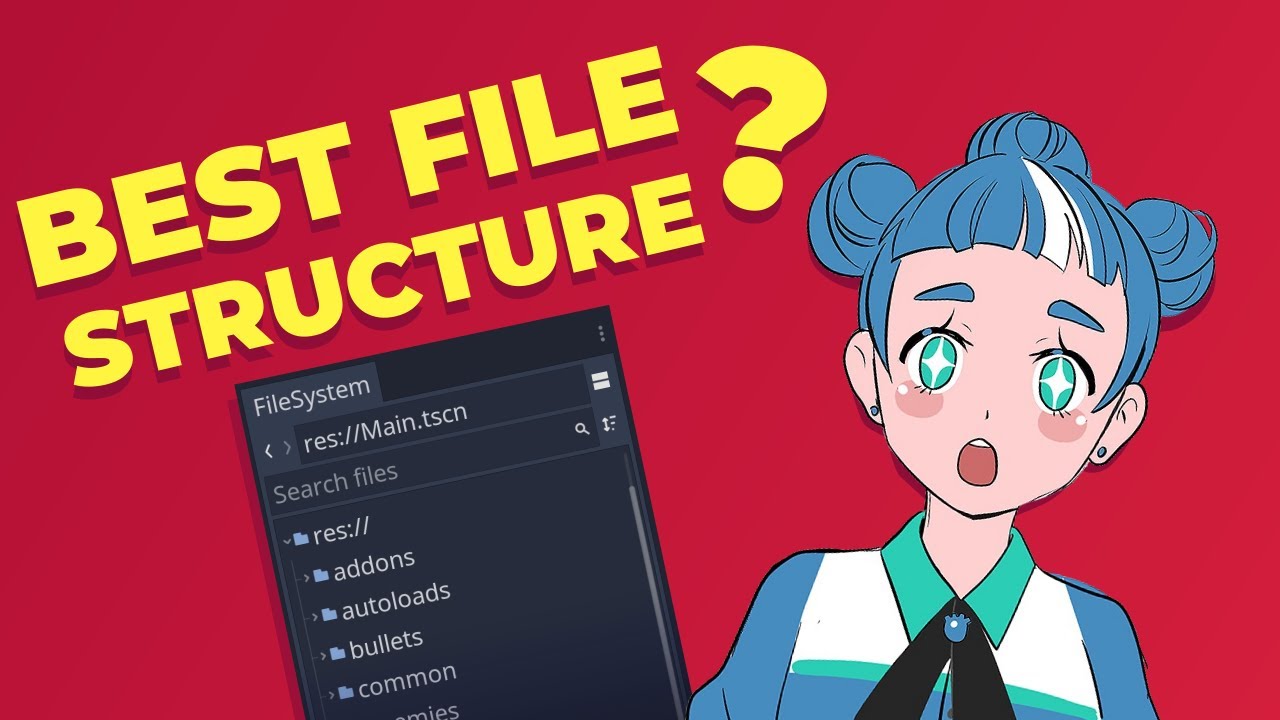 What's the best file structure for Godot projects?