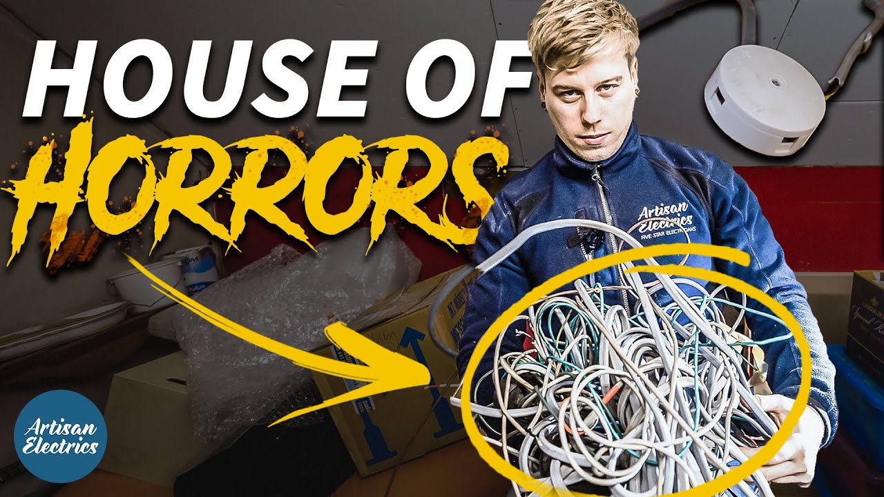 COMPLETE CABLE CHAOS! - Electrician Life