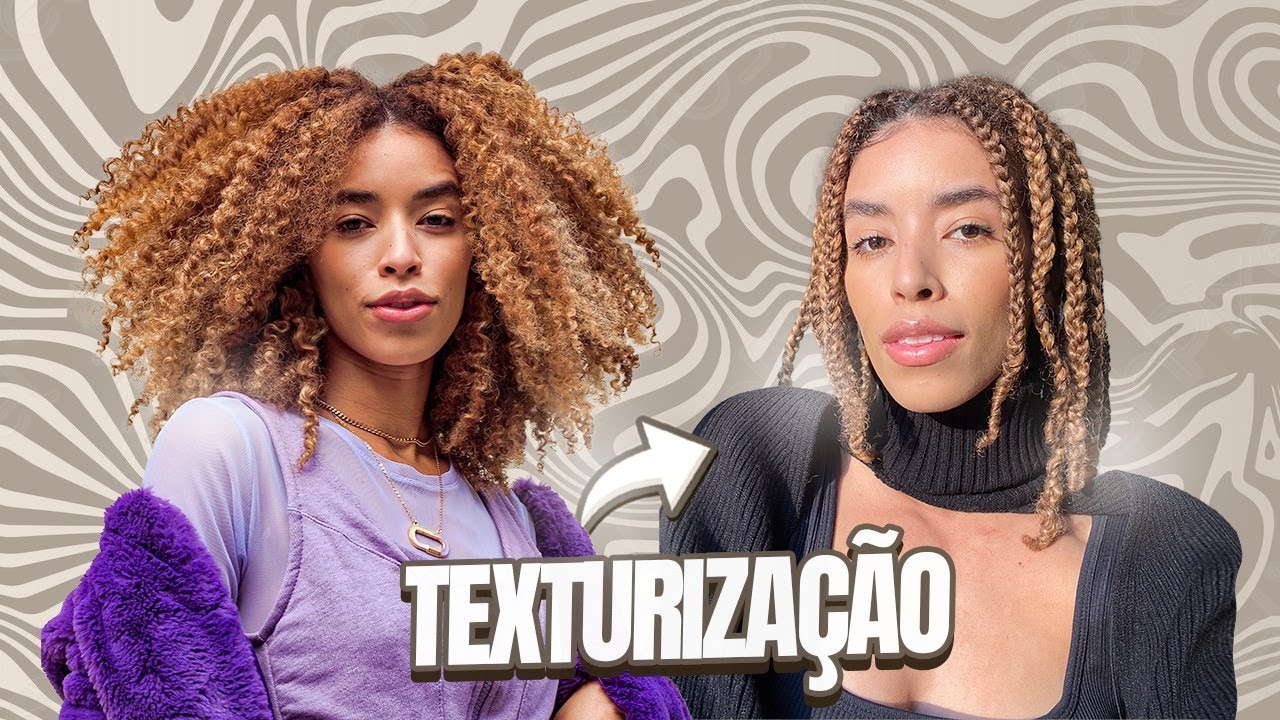 TEXTURIZAÇÃO COM TRANÇA NO CABELO PÓS COLORAÇÃO